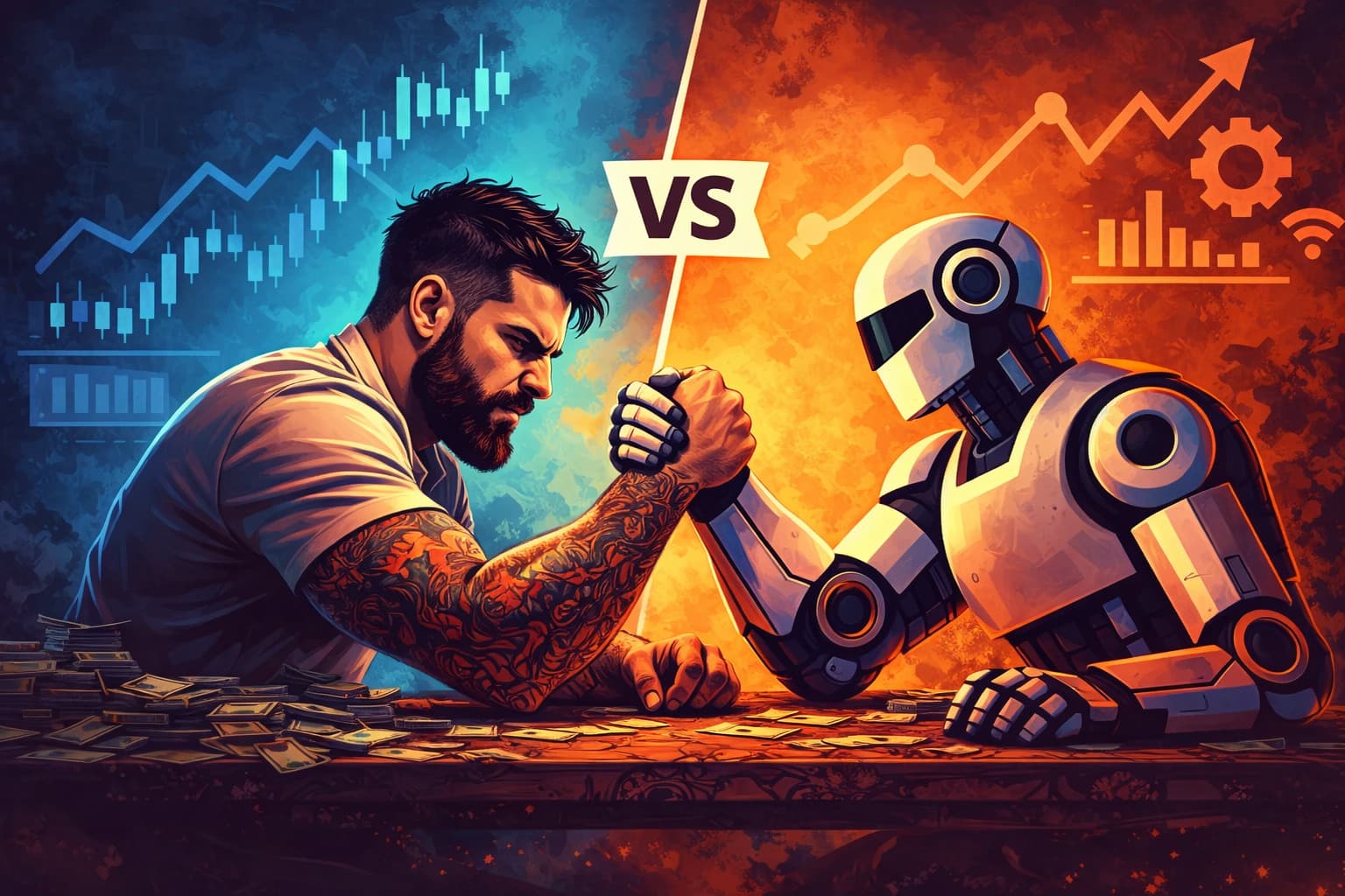 Автоматический трейдинг vs ручной: почему боты побеждают